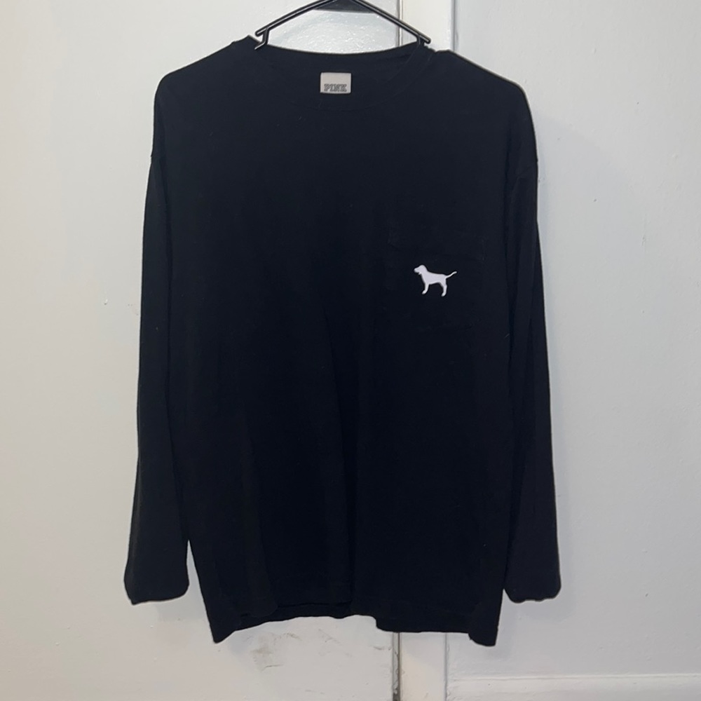 PINK logo long sleeve